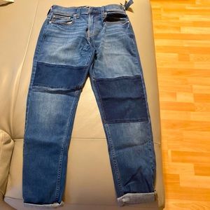 Hollister patch jeans